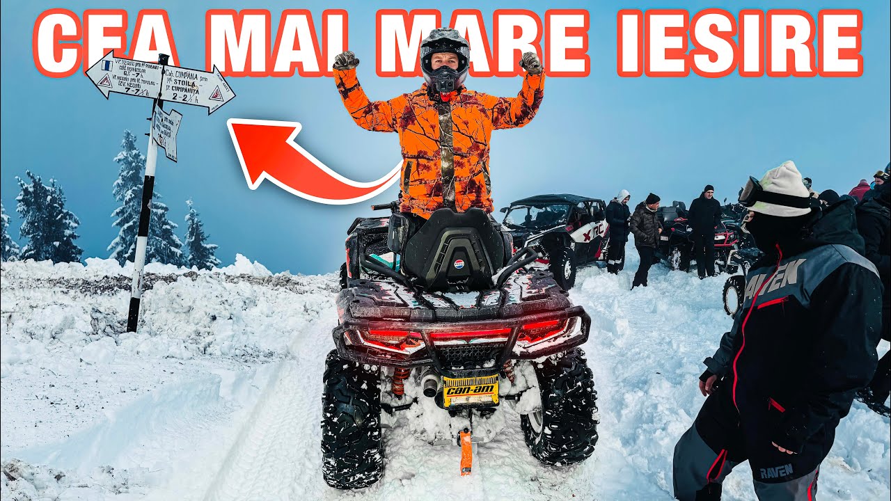 Pe Cel Mai Inalt Munte cu GoGuCI in Frunte | 50 de Can-Am-uri + Dorică