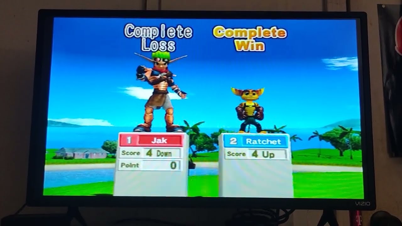 Hot Shots Golf Fore! - All Character Defeat Animations