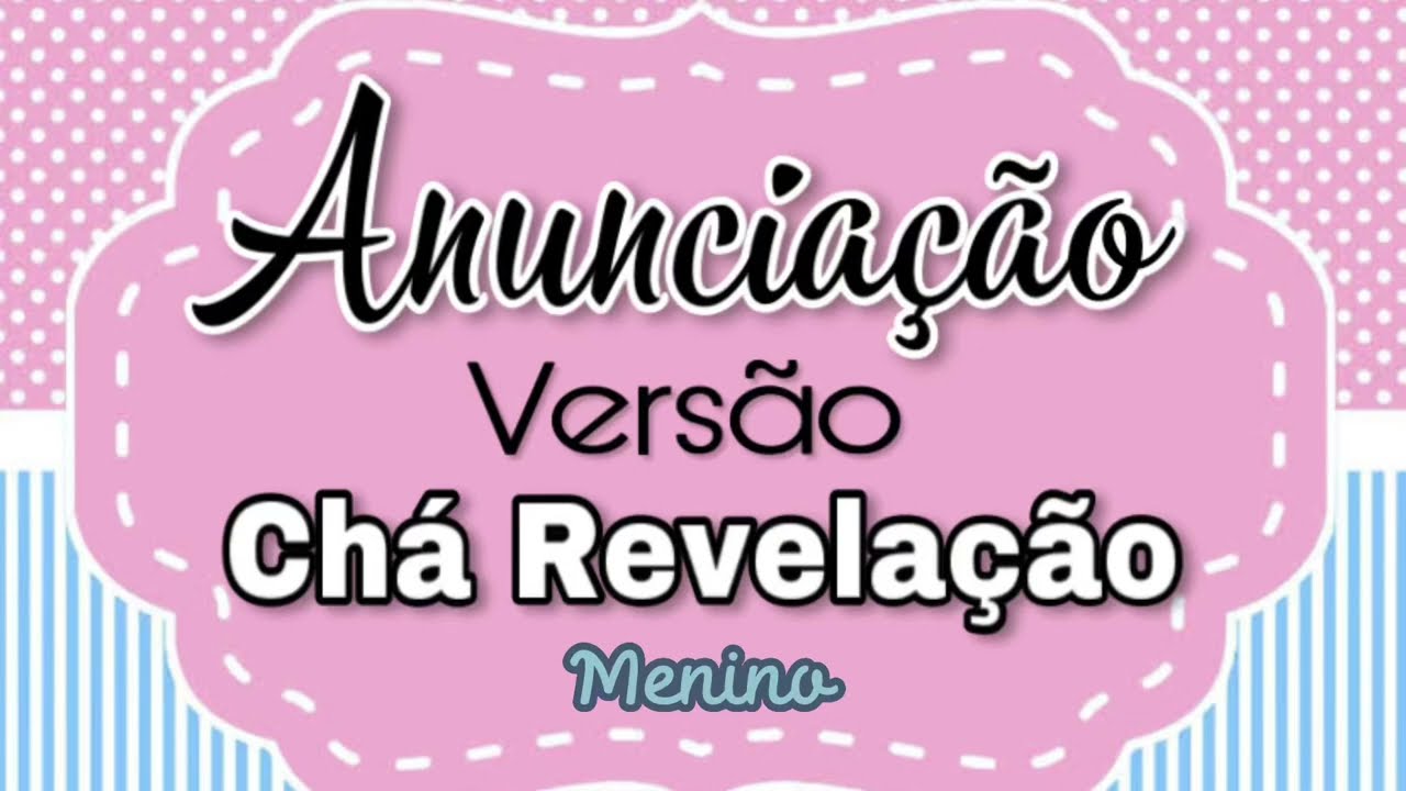 Anunciação versão CHÁ REVELAÇÃO (Rafa Anjos cover) | MENINO