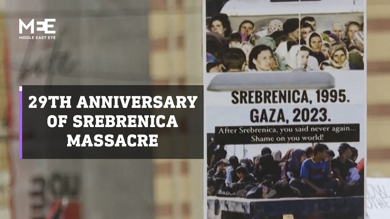 Bosnia marks 29th anniversary of Srebrenica massacre amid war in Gaza