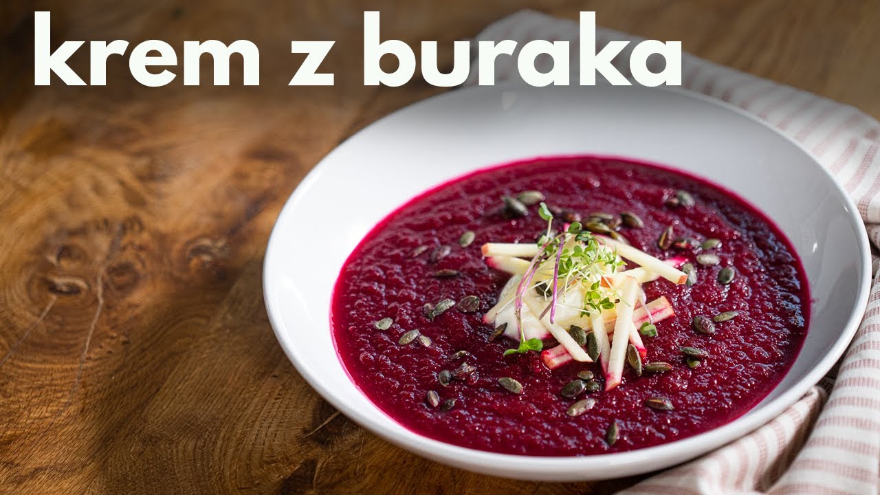 KREM z BURAKA - pyszna jesienna zupa! Domowy przepis [POSMAKUJ POLSKI]