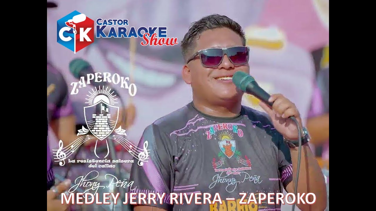 karaoke medley jerry rivera orquesta zaperoko #orquestazaperokodelcallao  #salsaperuana