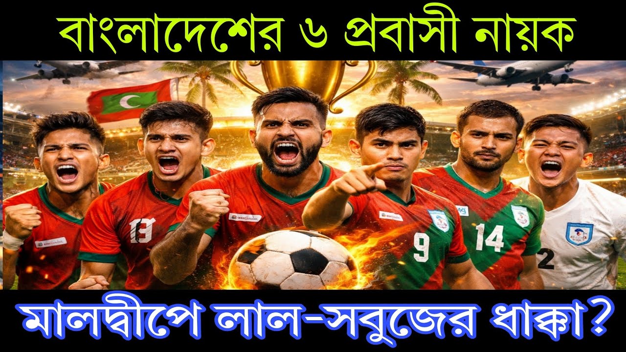 বাংলাদেশের ৬ প্রবাসী নায়ক — মালদ্বীপে লাল-সবুজের ধাক্কা! 