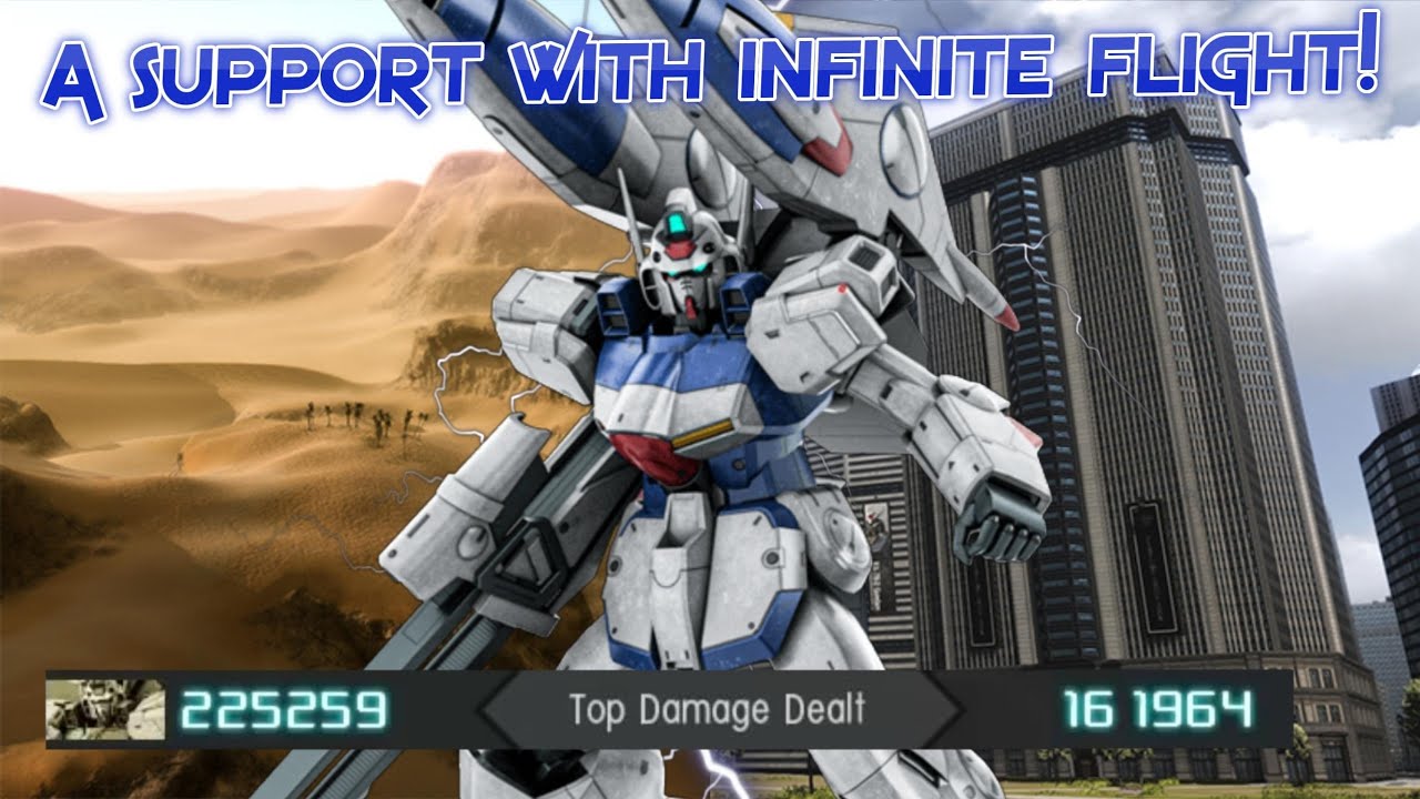 GBO2 V-Dash Gundam Hexa: A support with infinite flight!