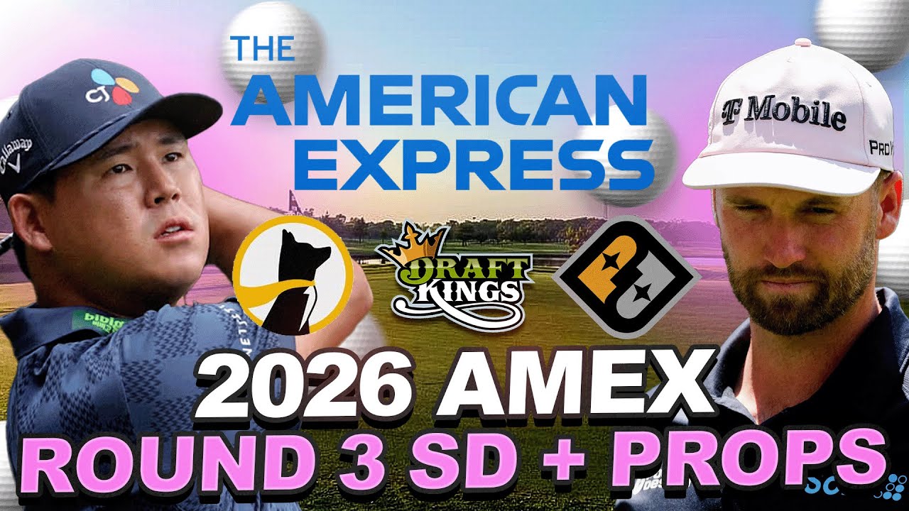 2026 AMEX Round 3 Showdown + Prop Stream : DFS Strategy, Prize Picks + Underdog Props, Matchup Bets