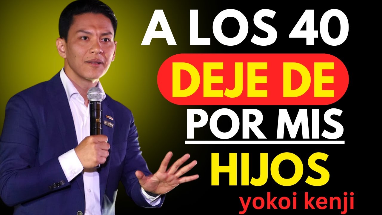 A los 40 aprendí esto… y dejé de sufrir por mis hijos | Yokoi Kanji