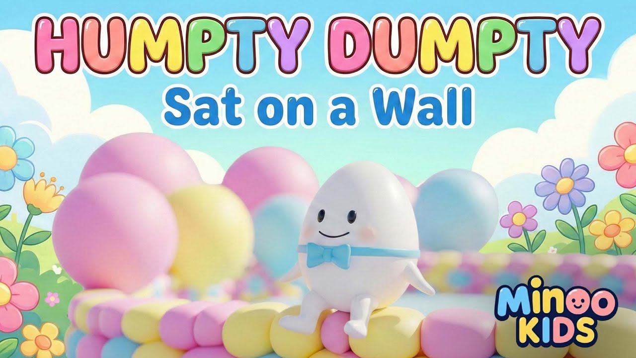 Humpty Dumpty 🥚 | Classic Nursery Rhyme for Kids
