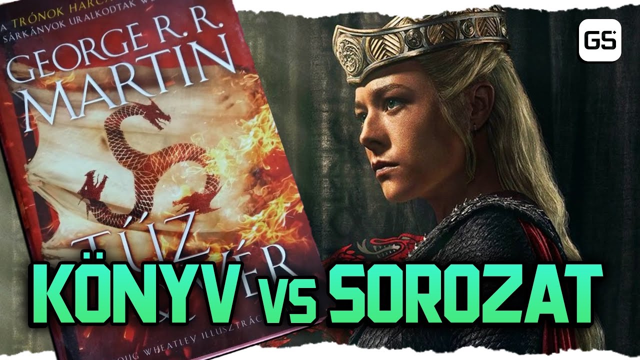 Ezekben változtatott a Sárkányok háza 2. évada a könyvhöz képest 🐉  GS