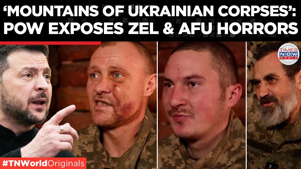 POWS EXPOSE ZELENSKY: Mountains of Corpses, Mass Surrenders, Russia Dominance on frontlines!