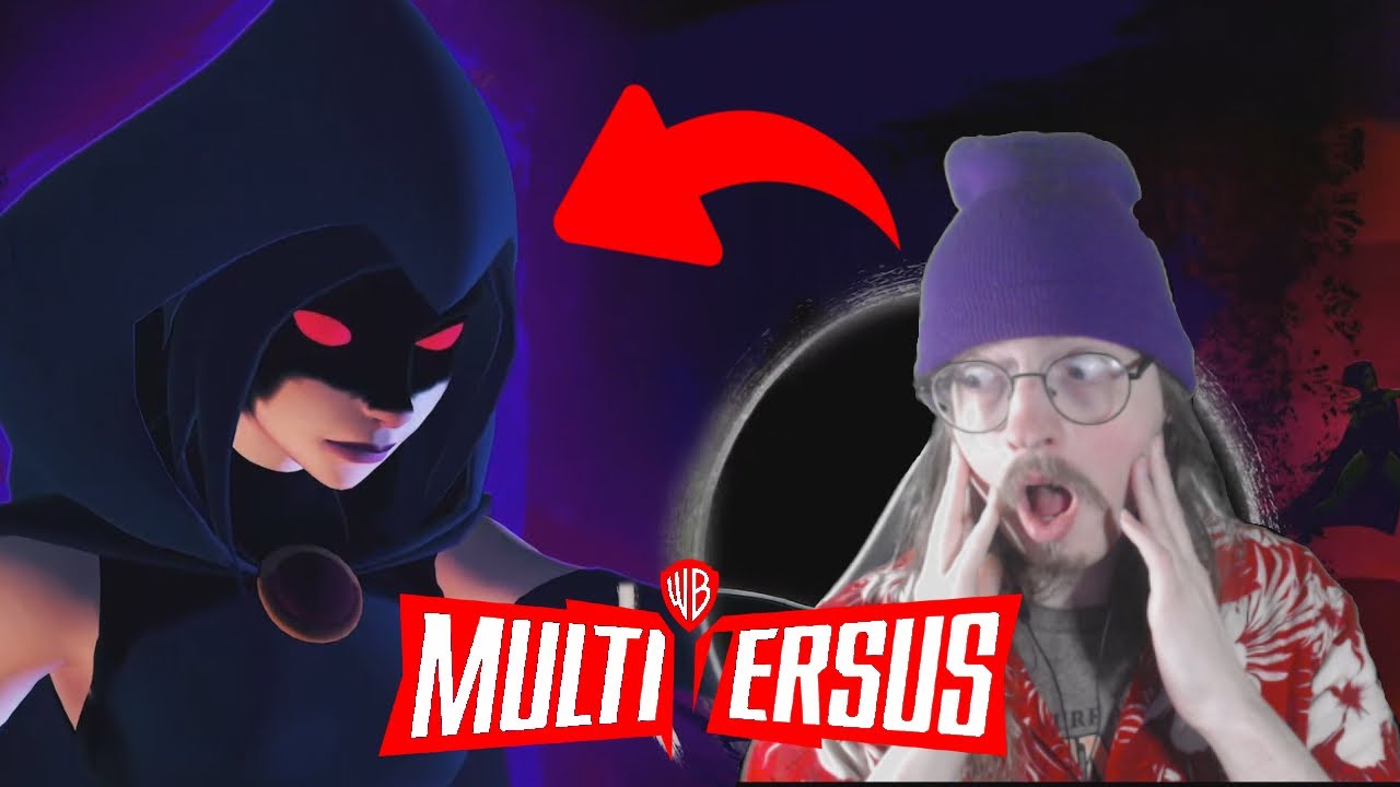 Raven Looks PERFECT! - Multiversus Raven Gameplay Trailer Reaction