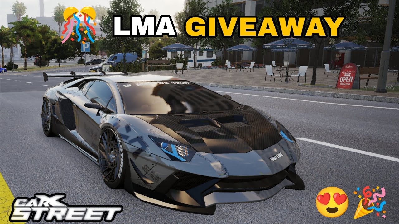 CarX Street | LAMBORGHINI AVENTADOR GIVEAWAY 🎉 | Time Attack