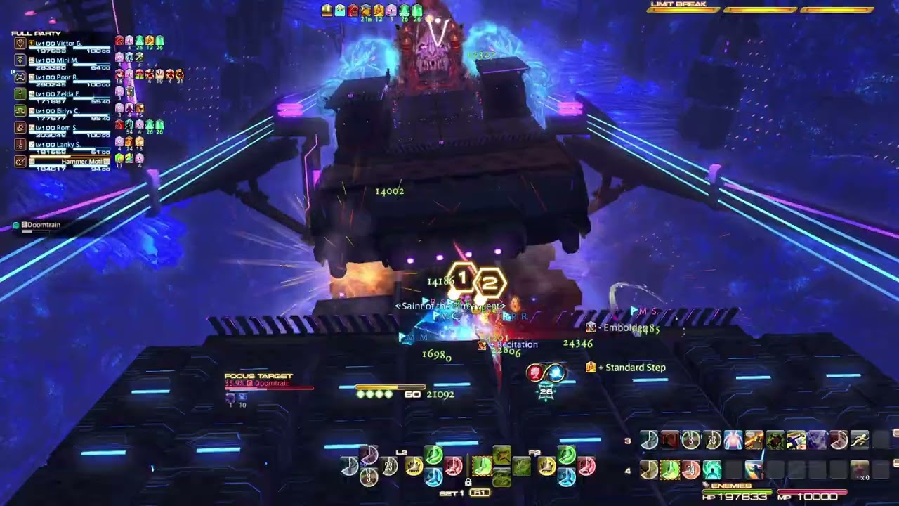 Final Fantasy XIV - Hell on Rails (Extreme) (First Clear) (DNC POV)