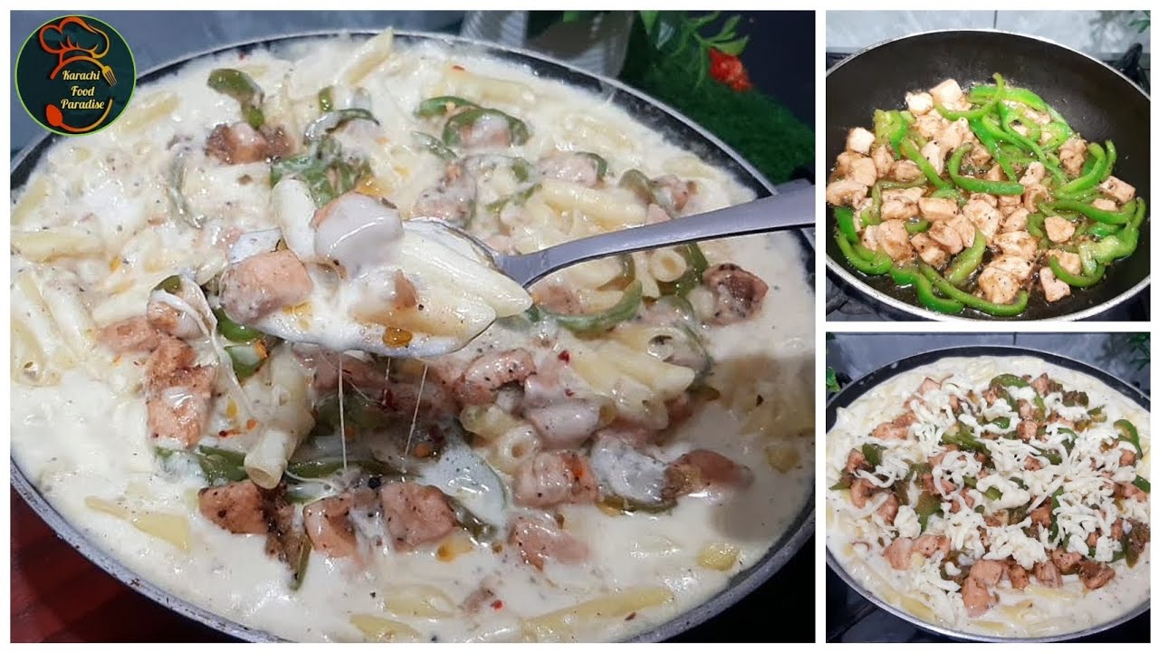 Cheese Pasta Recipe | White Sauce Pasta Recipe | Pasta Recipe |