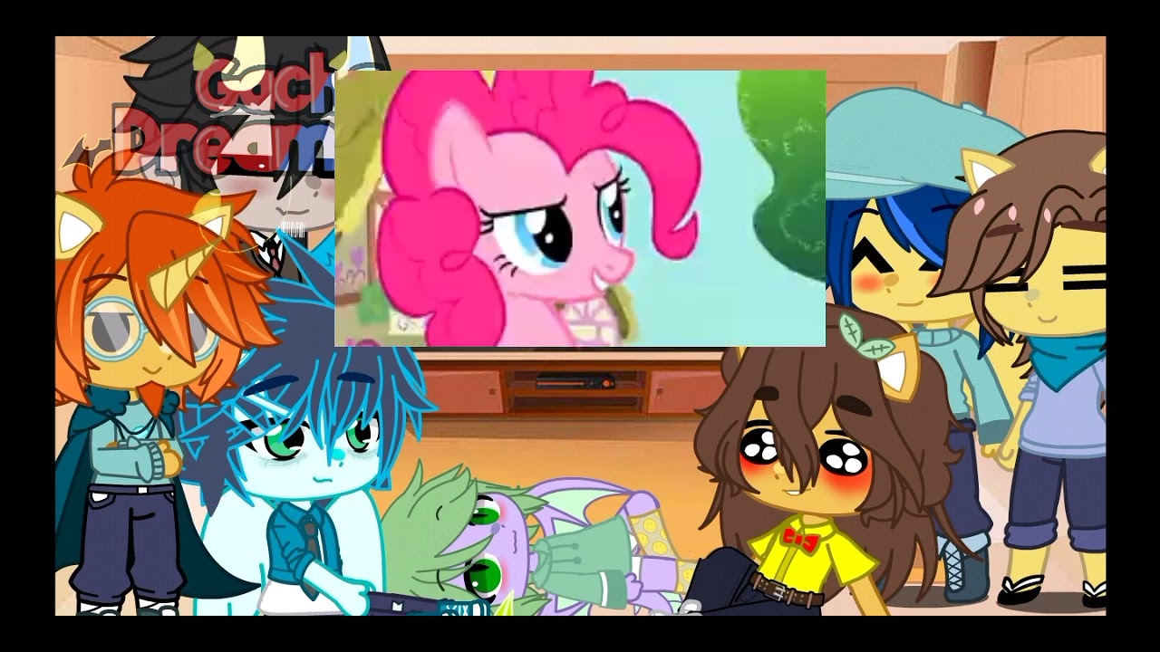 Main 6 bfs (+ sunburst) react to random amvs of the main 6 and Starlight.