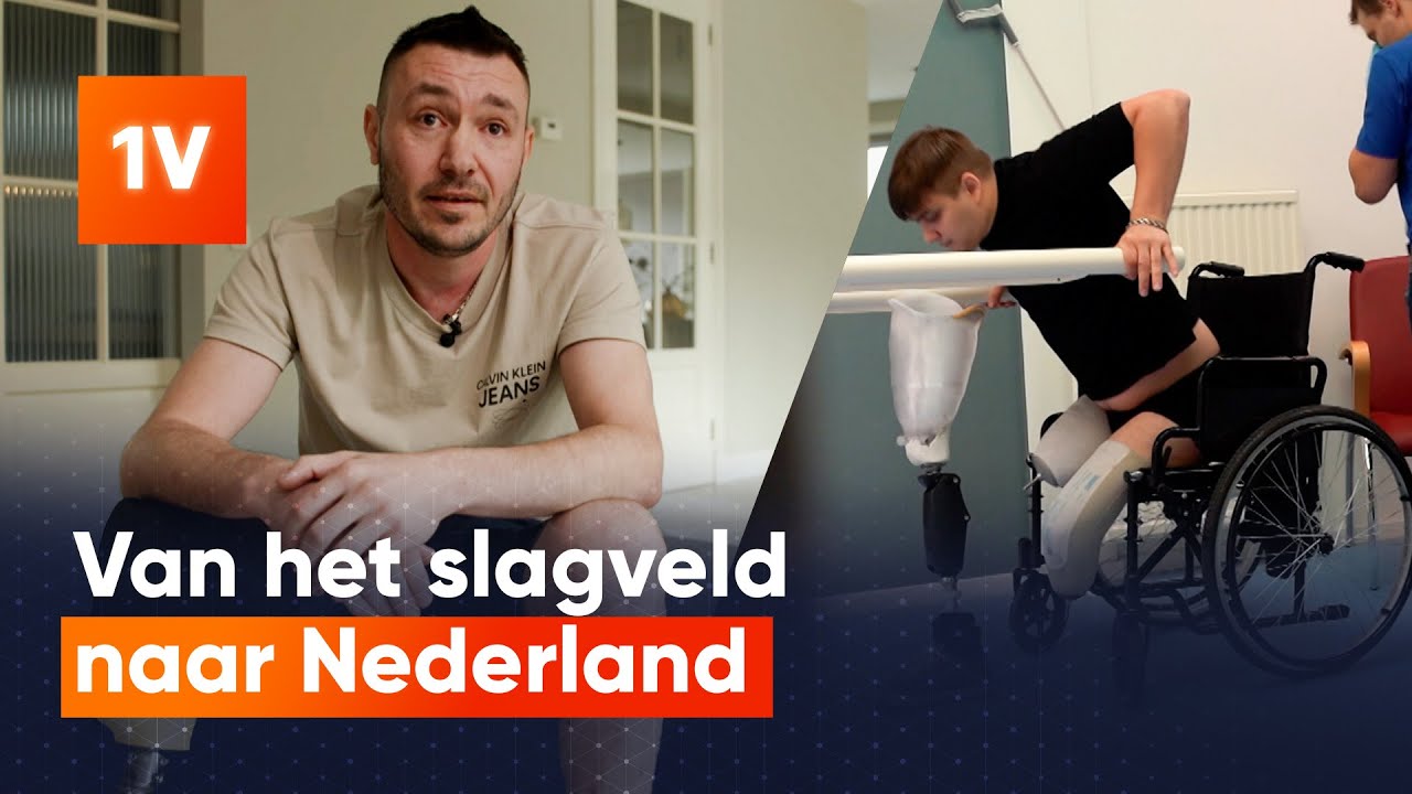 Waarom deze Oekraïense militairen in Nederland revalideren