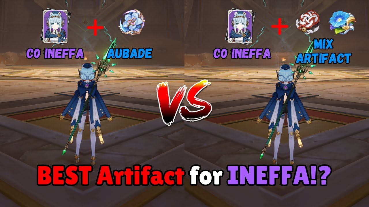 BEST Build for Ineffa?! NEW Artifact Aubade vs Mixed Set! | Genshin Impact