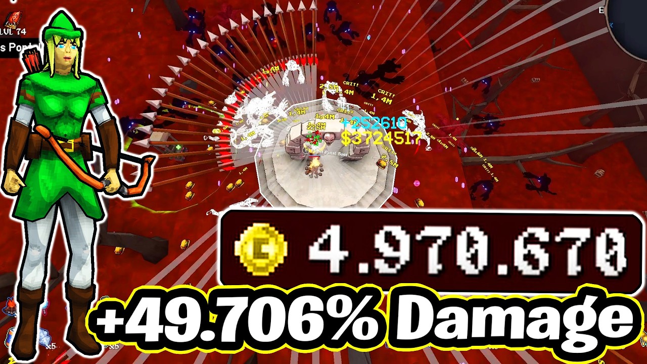 The Most HARDCORE Megabonk Run! 5 Million Gold Robinette