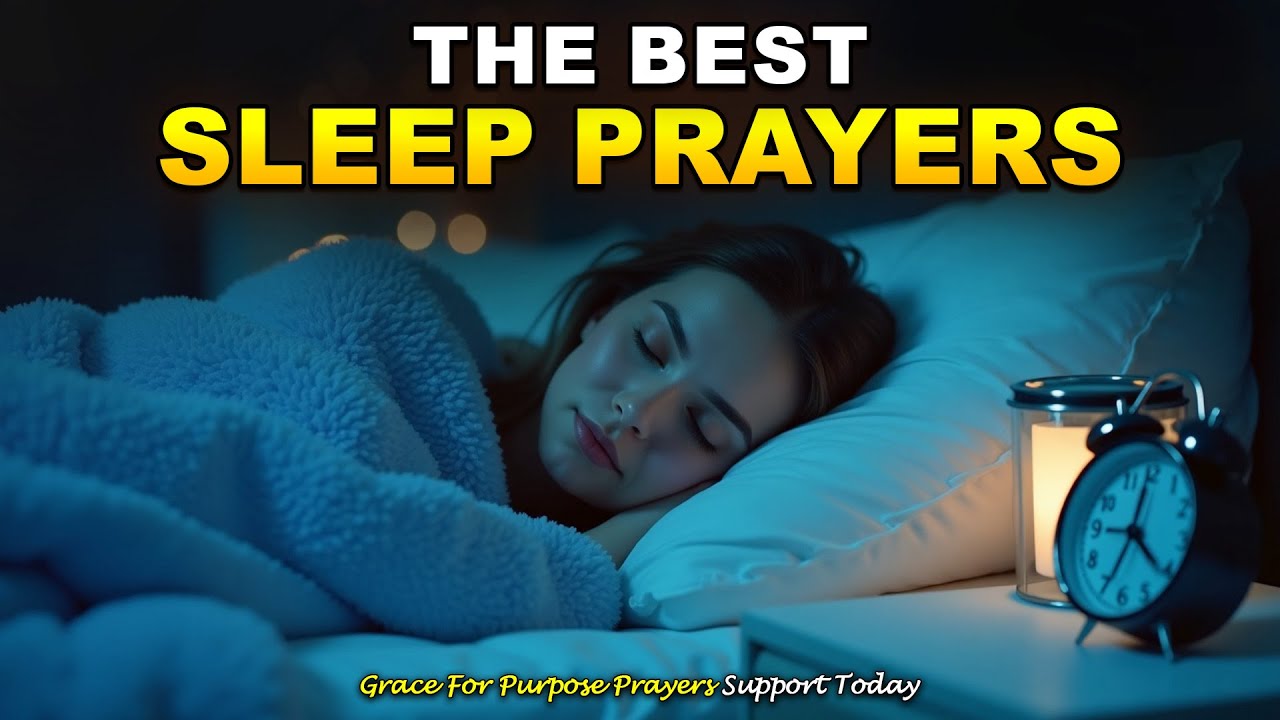 Best Prayers To Fall Asleep | Peaceful Bible Sleep Talk Down To Invite God's Presence
