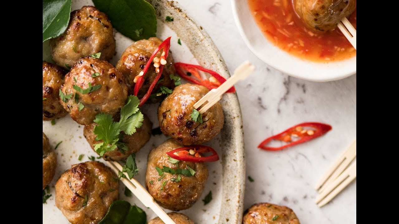 Thai Meatballs