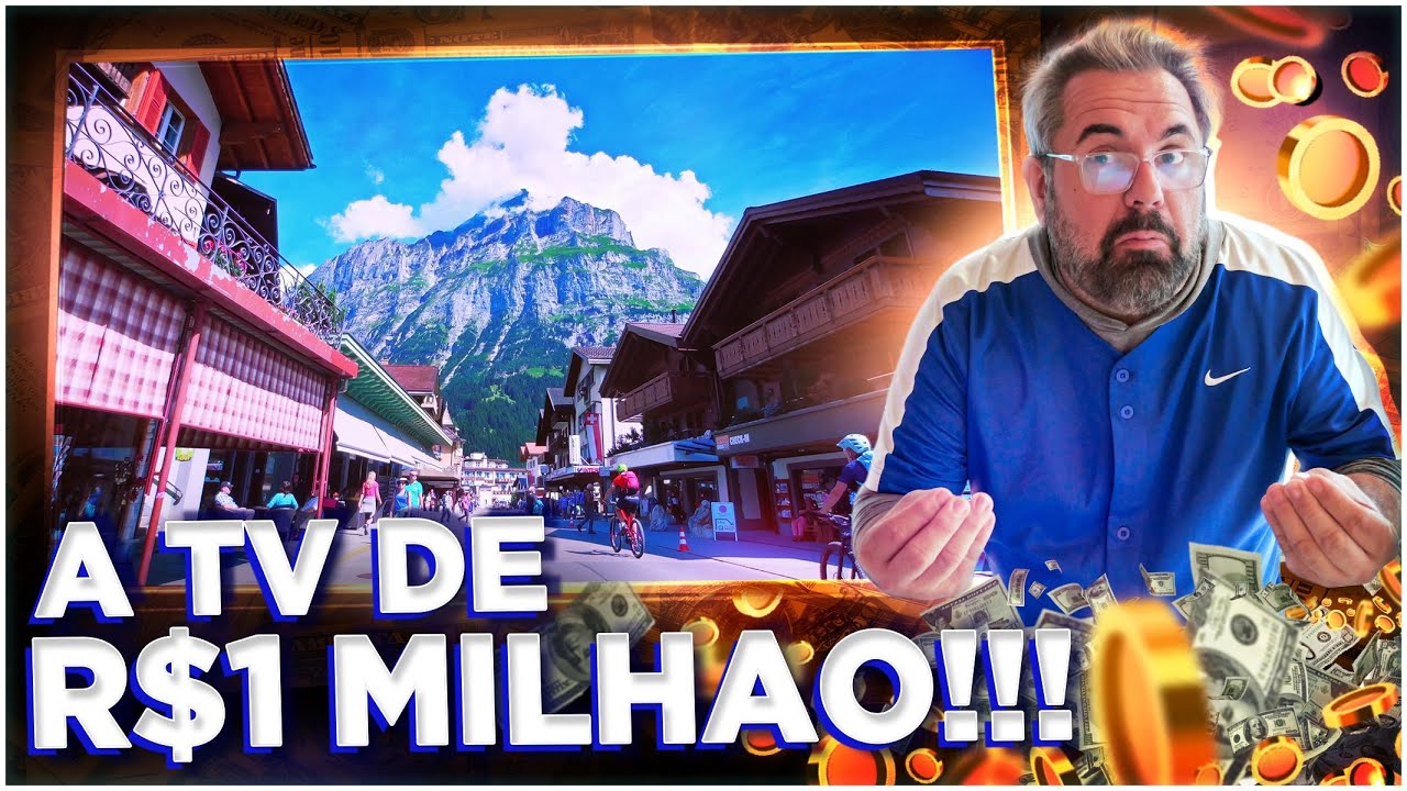 A TV DE R$ 1 MILHÃO DA SAMSUNG!