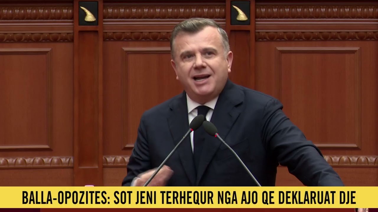 “S’ju marrim vesh as me ChatGPT”/ Balla luan me shifra në Kuvend dhe ironizon opozitën:Ju ka lënë