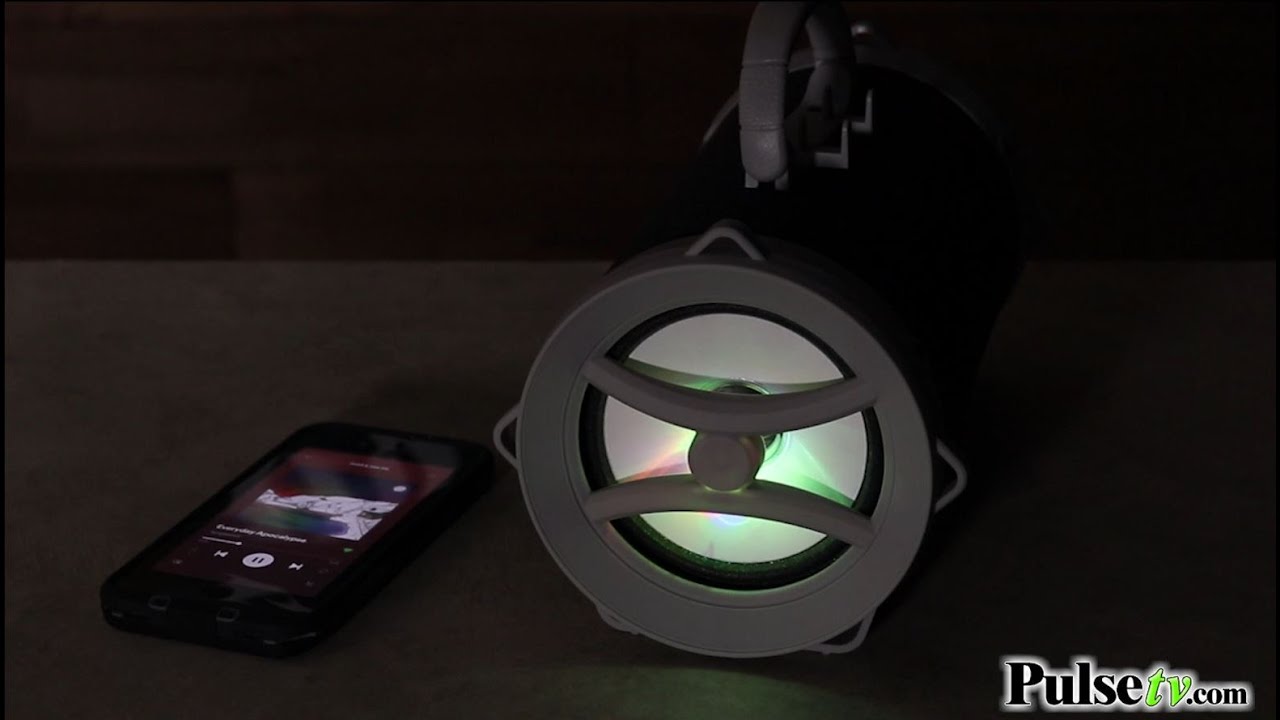 Flux Wireless Bluetooth Party Speaker with LED Lights