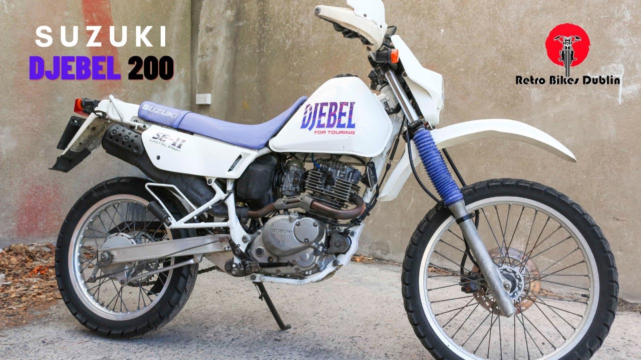 1997 Suzuki Djebel 200 DR - Поездка и обзор - Suzuki Djebel 200 DR - мотоцикл suzuki djebel200 dr200.
