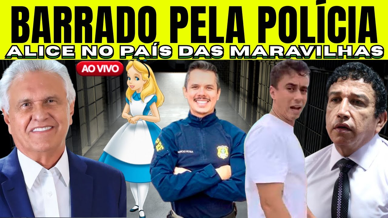 [AO VIVO] E O PAU-QUEBRA. A VERGONHA DA SEMANA TEM CARA: NIKOLAS, CAIADO E MAGNO MALTE!