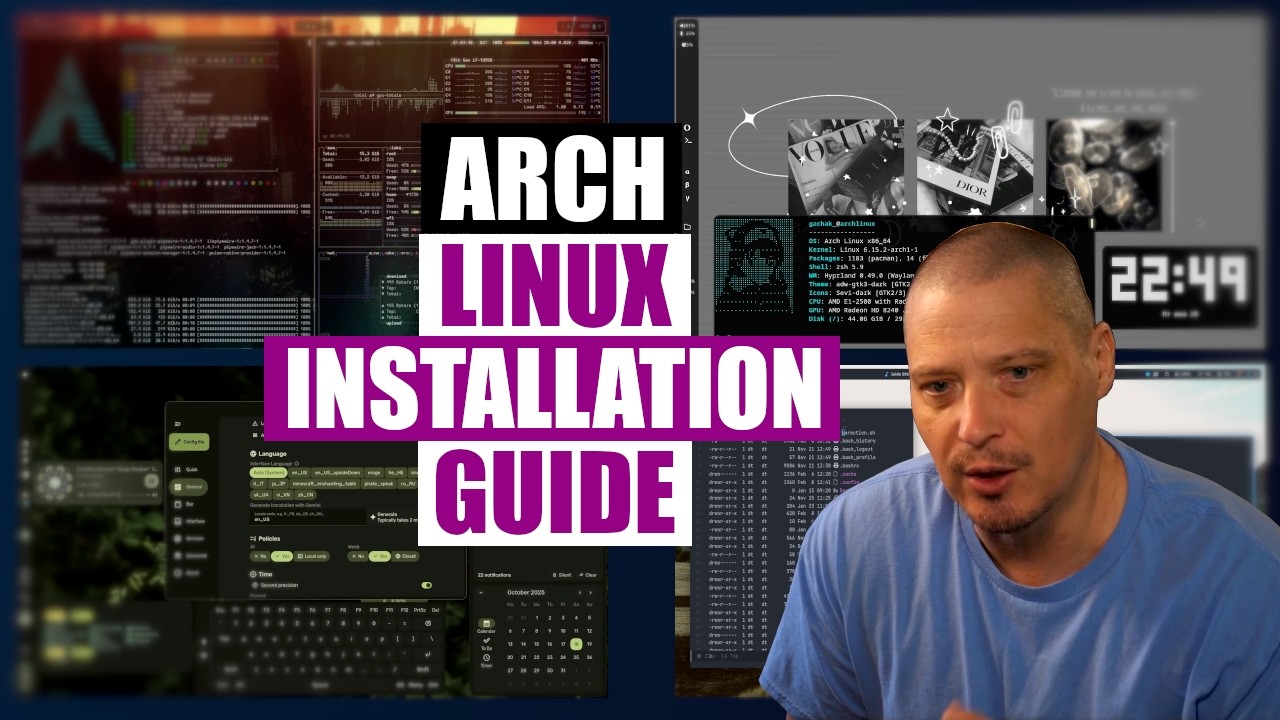 Руководство по установке Arch Linux (2026) [Перезагружено]