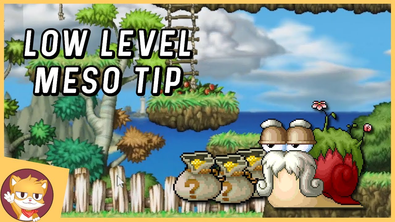 Low Level Meso Tip | Artale | Old School MapleStory | Coppersan Clips