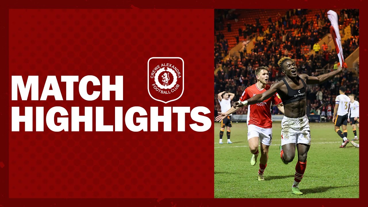 22-23 HIGHLIGHTS | Crewe Alexandra 4-3 Salford City