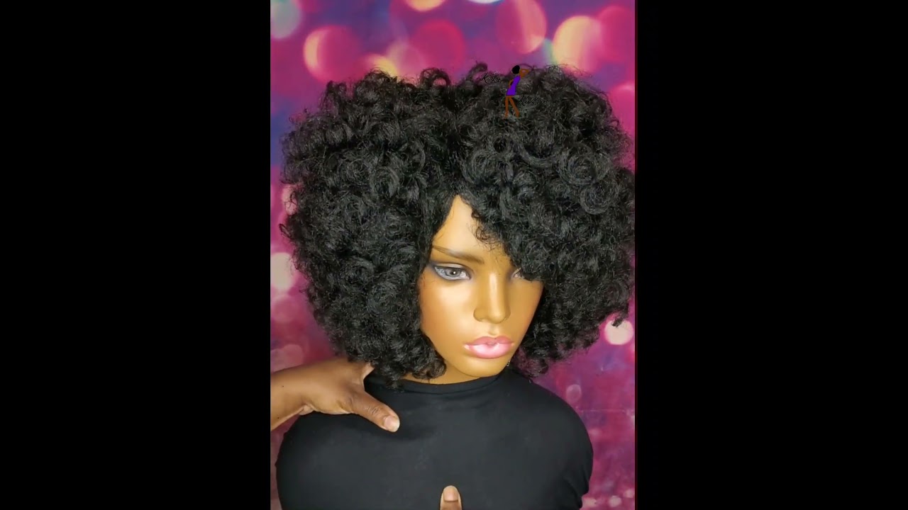 New Crochet Wig Retro Curly Diva| Lynnskinkykreations