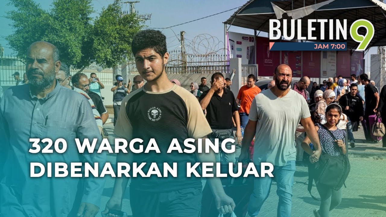 Warga Asing Mula Tinggalkan Gaza