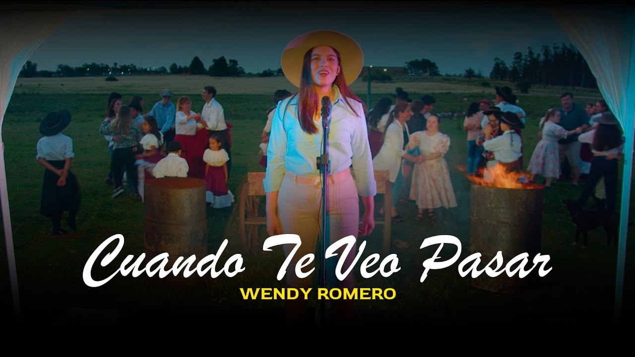 Wendy Romero - Cuando Te Veo Pasar (Video Oficial)