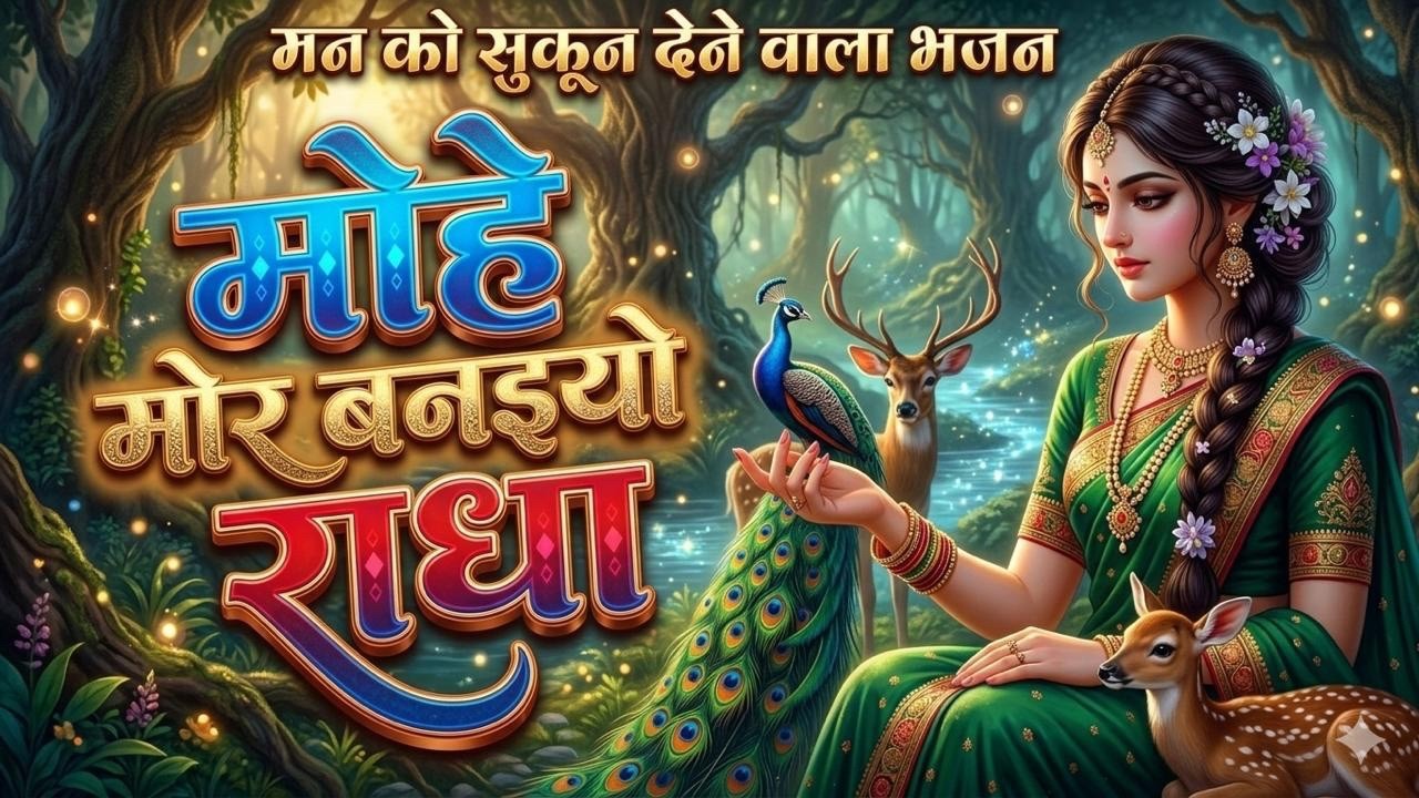 मोहे मोर बनइयो राधा | Mohe Mor Banaiyo Radha Apne Vrindavan | Bast Radha Krishan Bhajan #krishna