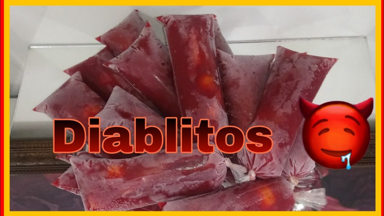 BOLIS De CHAMOY o Diablitos ~Estilo SINALOA 😋