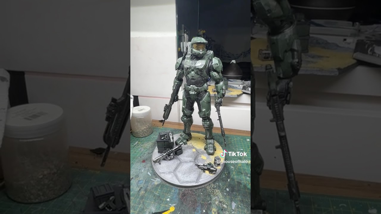 Halo Master Chief from Infinite on a new base.