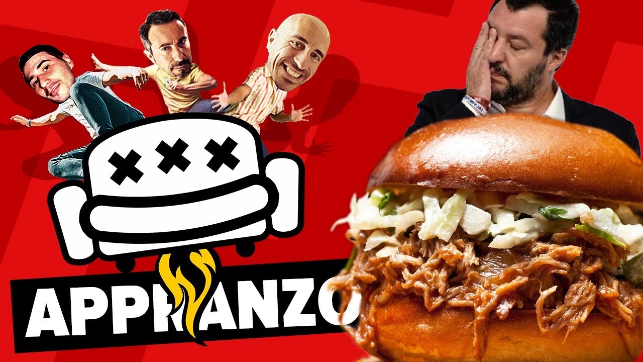 Pulled Pork Incavolato e Incappucciato su Abortini Squirtatini di Panini di Salvini