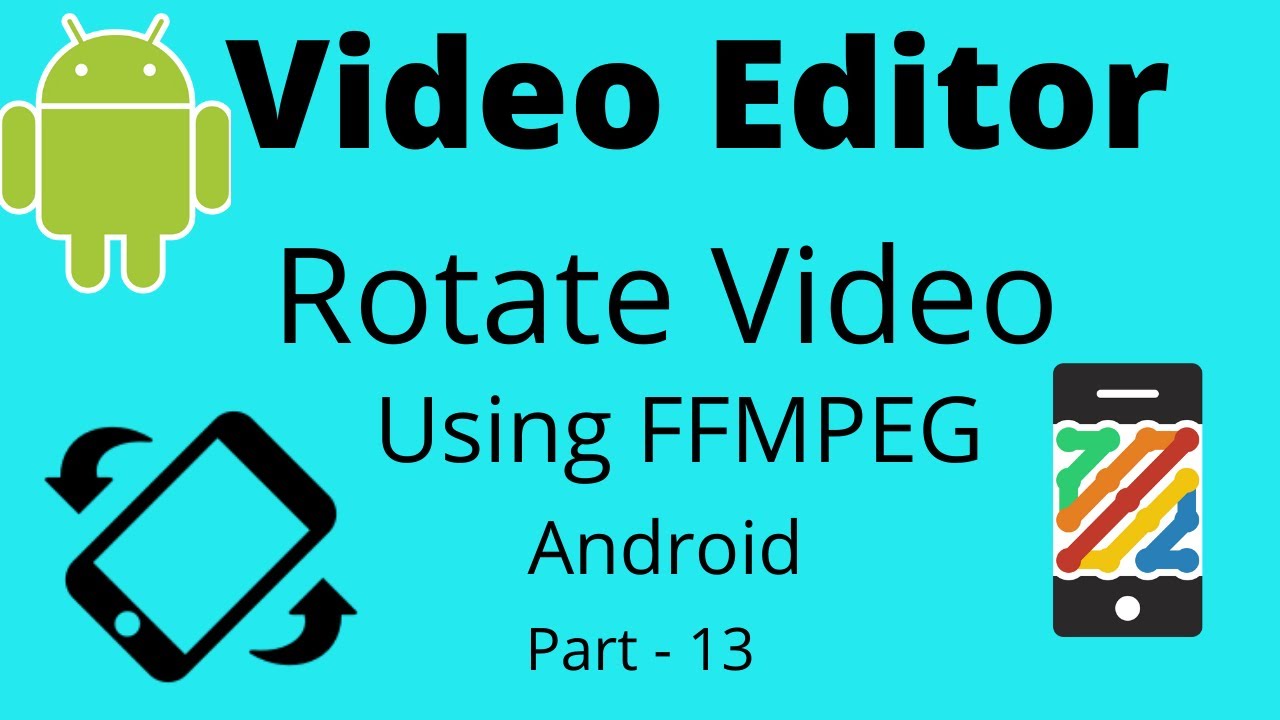 How to make videoeditor android app using mobile-ffmpeg| part-13
