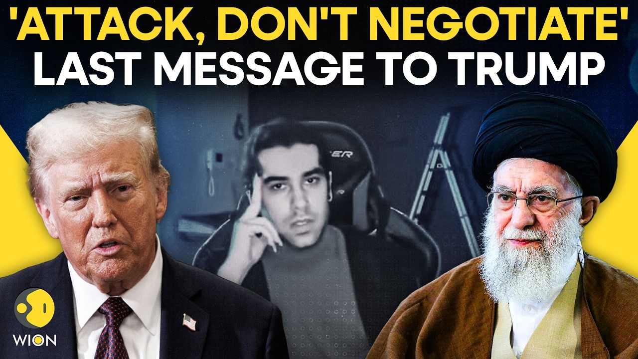 &ldquo;Attack, Don&rsquo;t Negotiate&rdquo;: Iranian&rsquo;s Final Video Appeal to Trump Before His Death | WION Originals