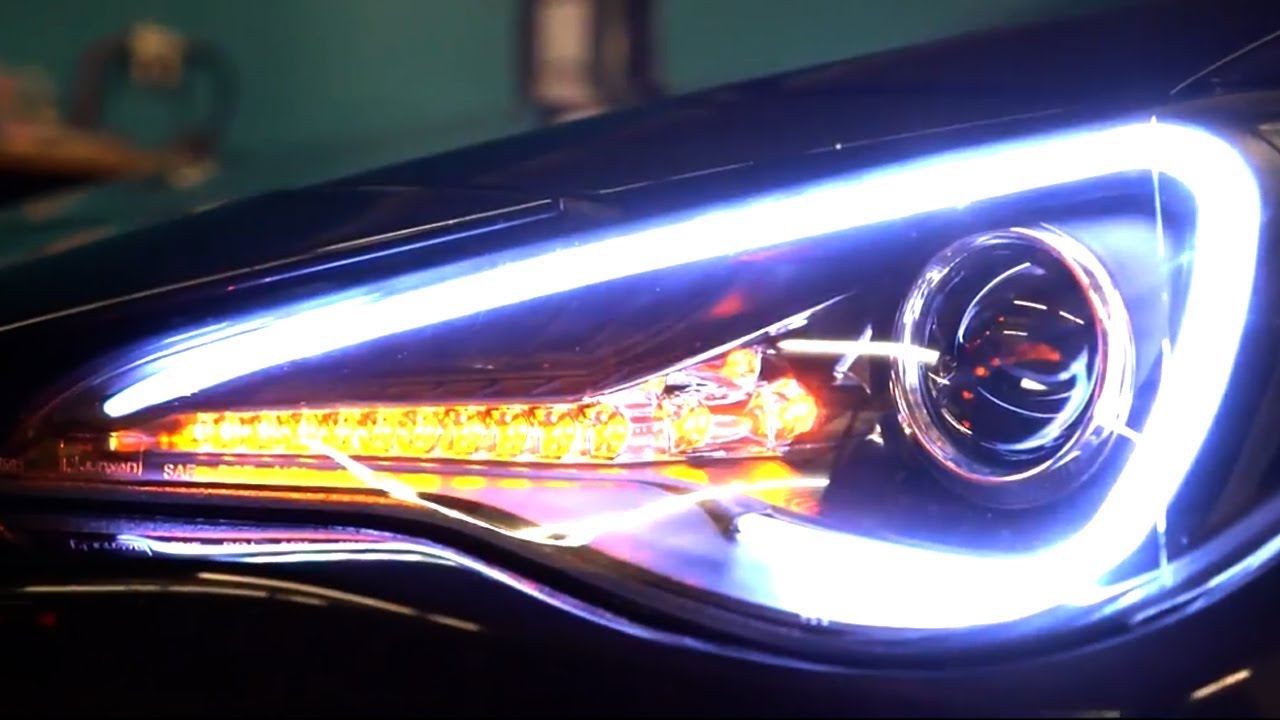 Installing New Headlights on FRS - CAME OUT SICK!