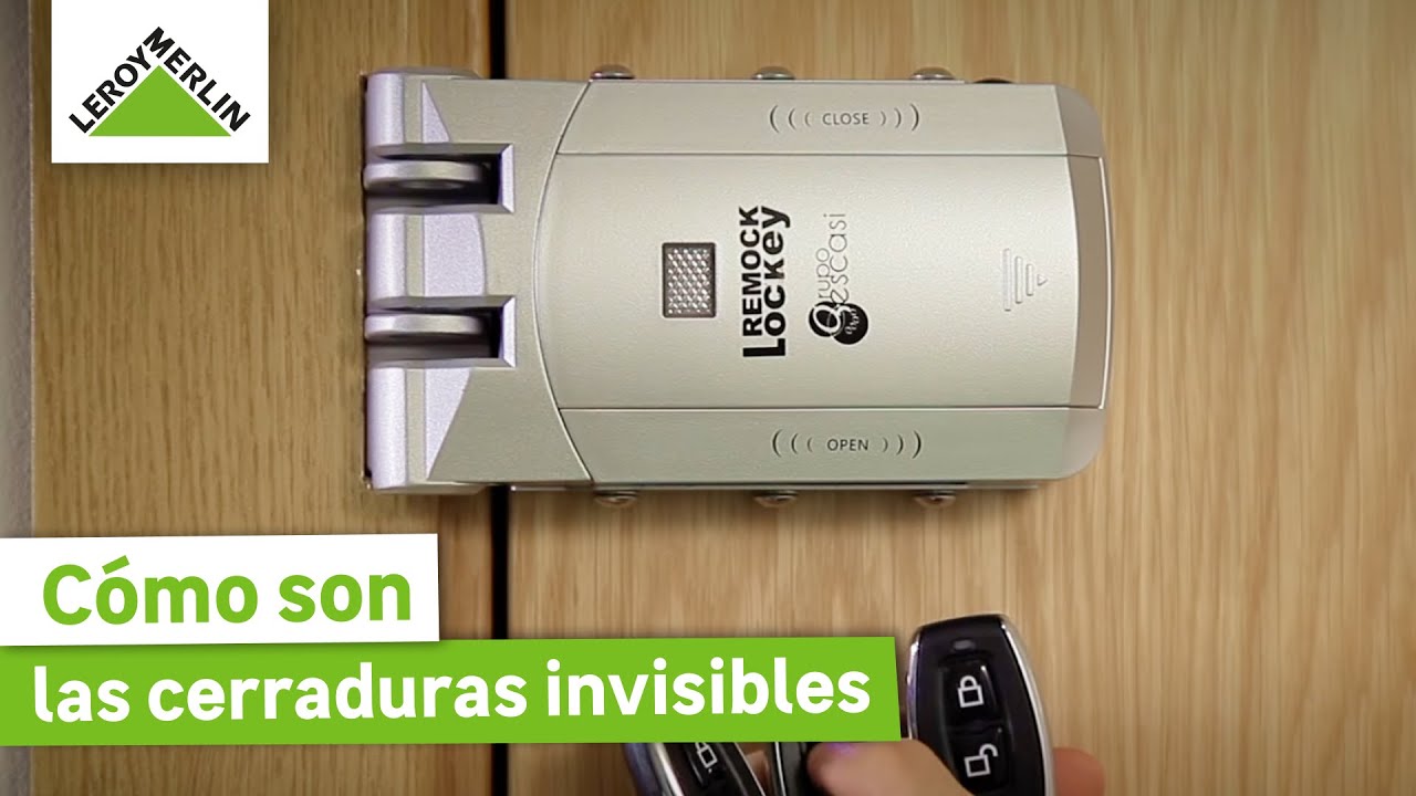Cómo funcionan las cerradurs invisibles | LEROY MERLIN