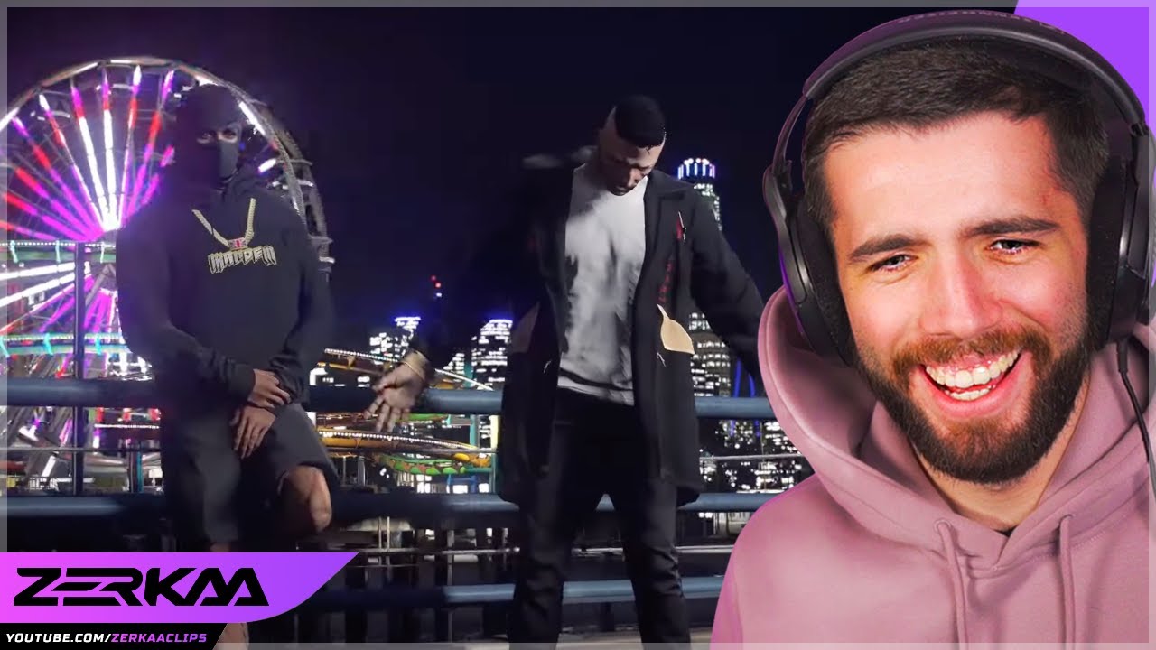 Zerkaa Reacts To Sparky Kane ft. Don Dolph - Niners (Official NoPixel Music Video)