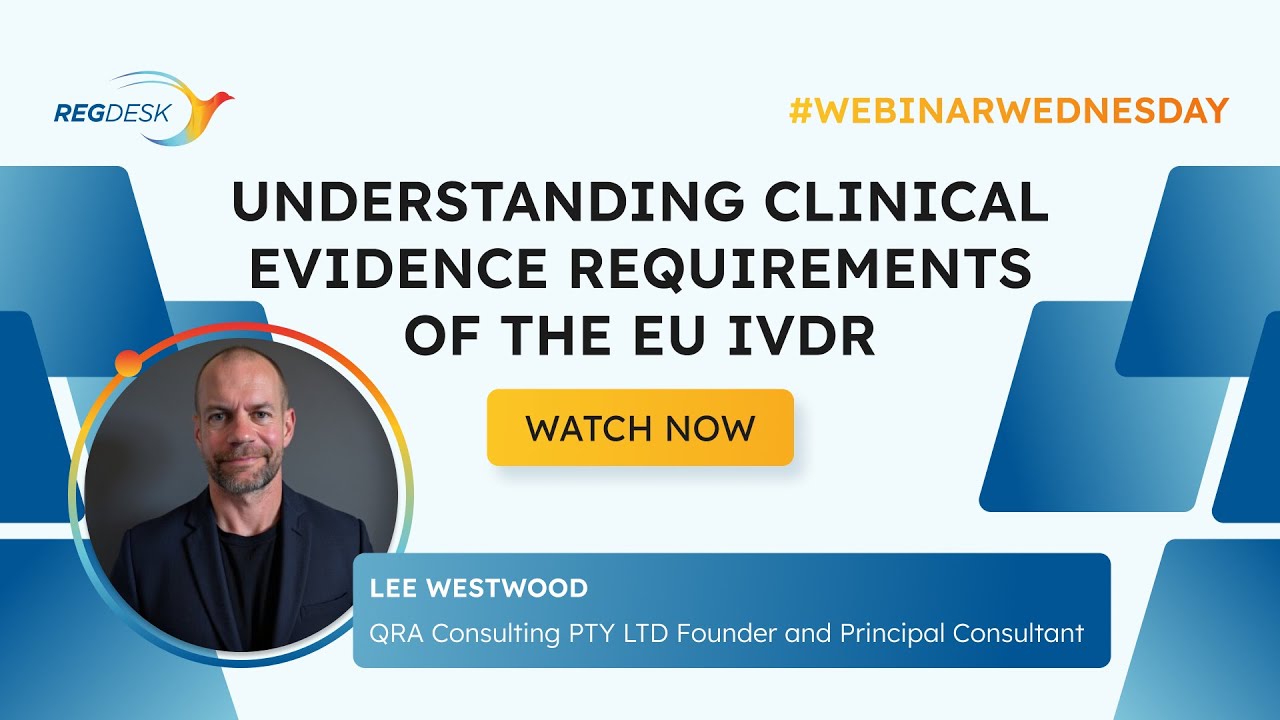 Understanding the Clinical Evidence of the EU IVDR Webinar
