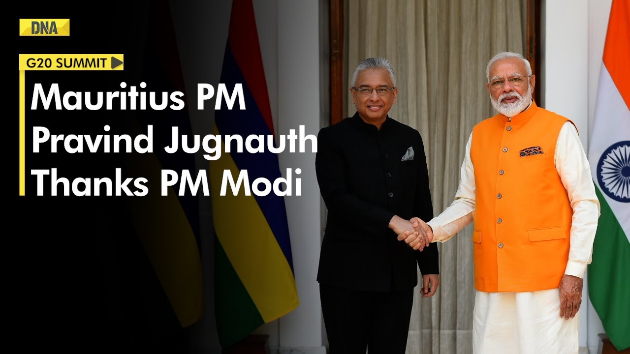 Mauritius PM Pravind Thanks PM Modi For India&rsquo;s Support In Mauritius&rsquo;s Fight For Decolonisation