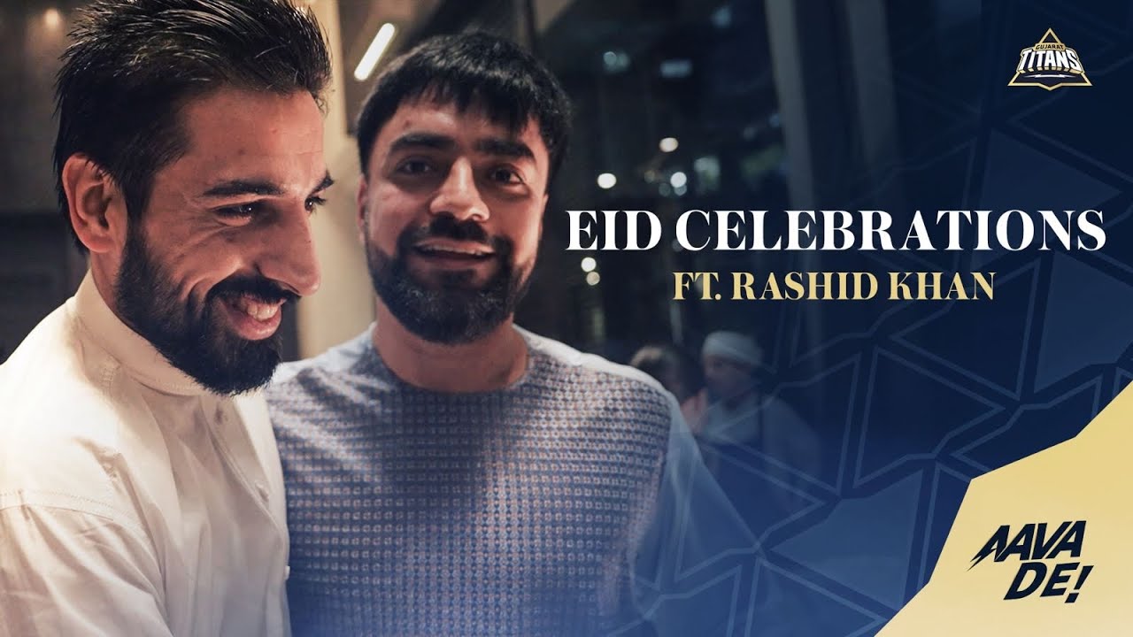 Eid celebration ft. Rashid Khan | Gujarat Titans | TATA IPL 2025
