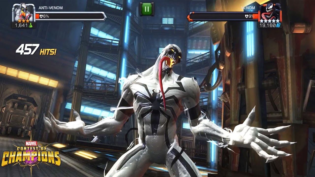 Marvel Contest of Champions: 3 Star Anti-Venom Vs 5 Star Venom