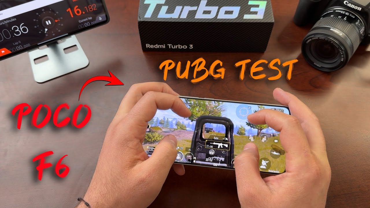 Poco F6 Pubg test 🔥 تجربة ببجي