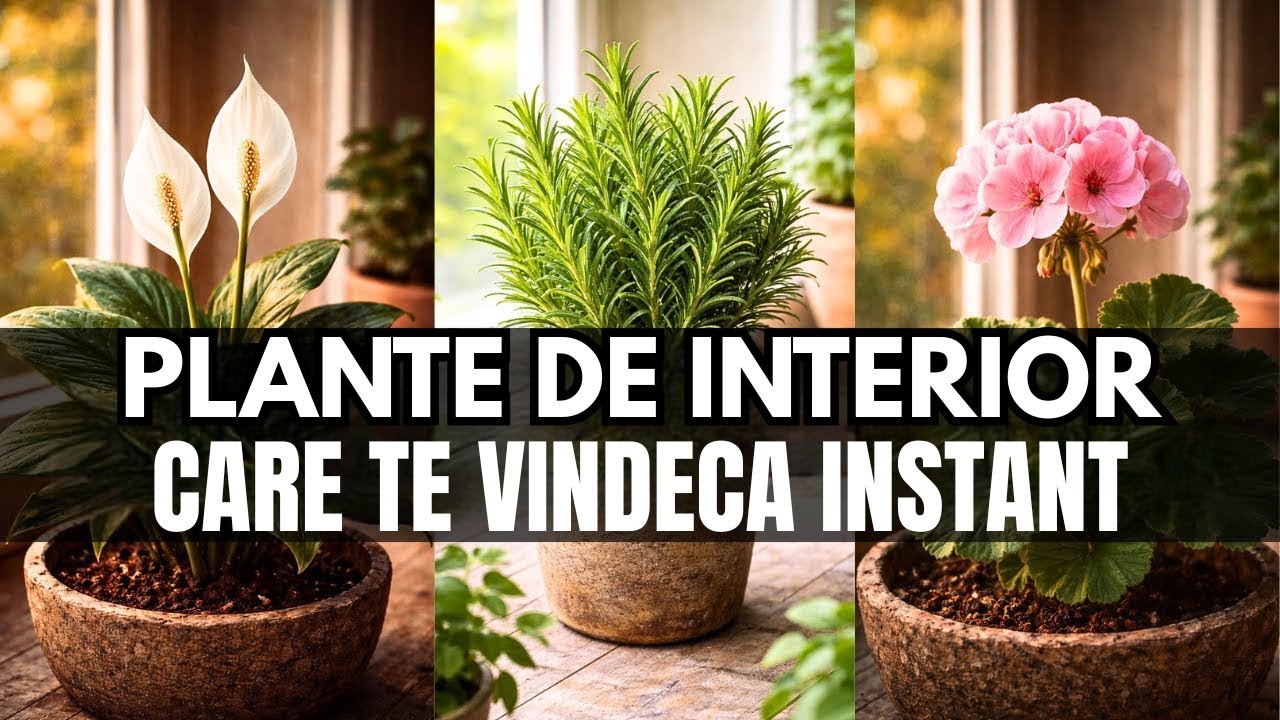 10 Plante De Interior Care &Icirc;ți Vor Transforma Sănătatea Instantaneu