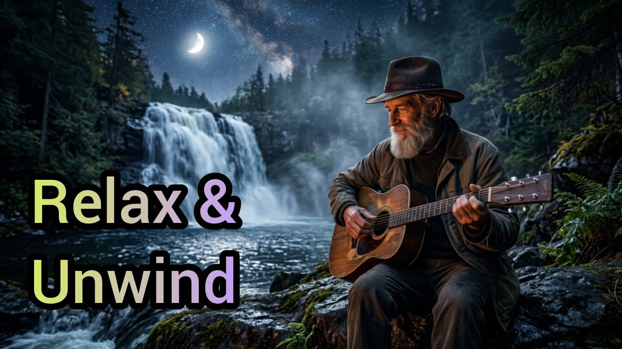Sunset Lake Relaxation 🌅 Calm Guitar Music